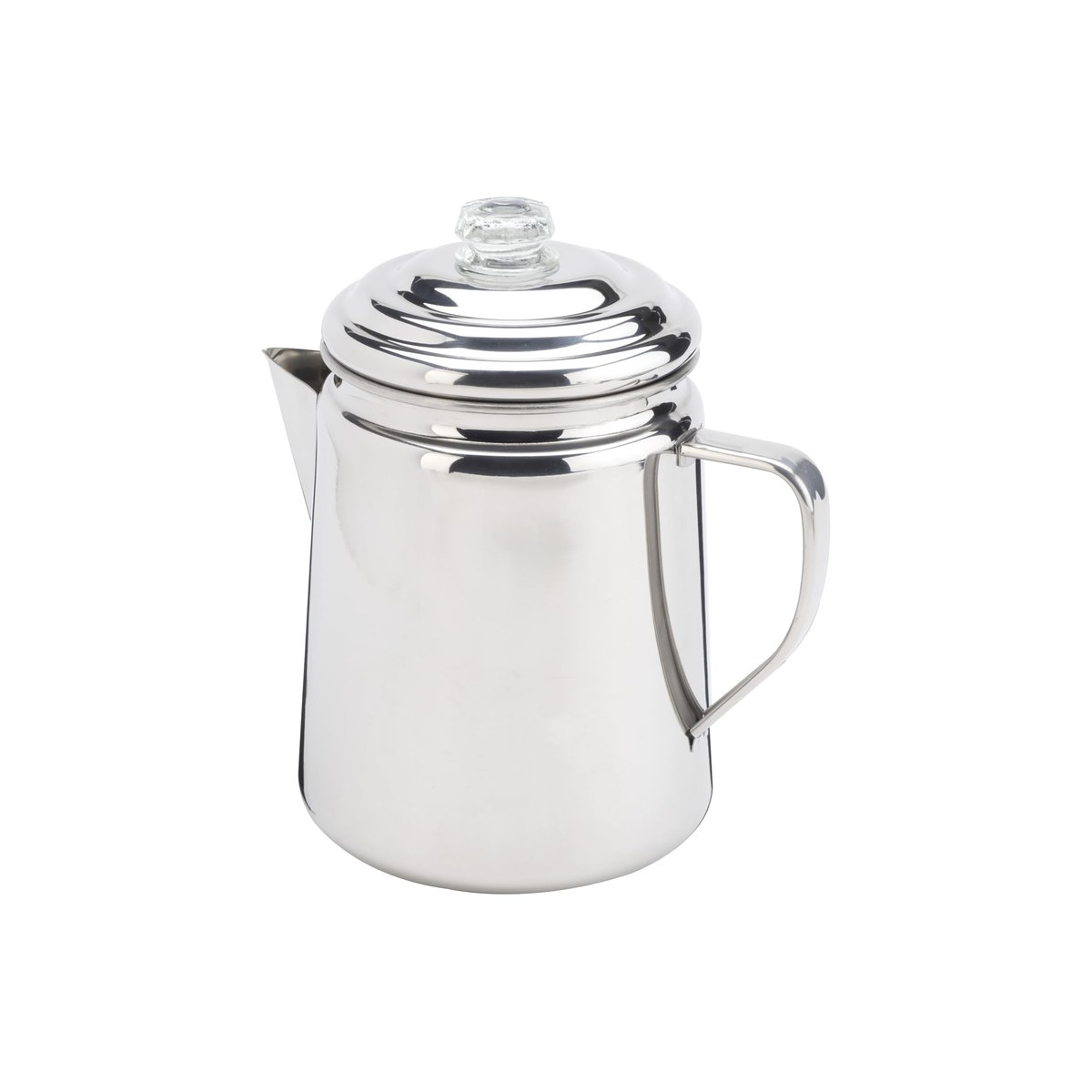 Coleman Stainless Steel Coffee Percolator, 12-Cup, Stovetop and Campfire, No Filters Needed (ASIN B0009PUQSM)
