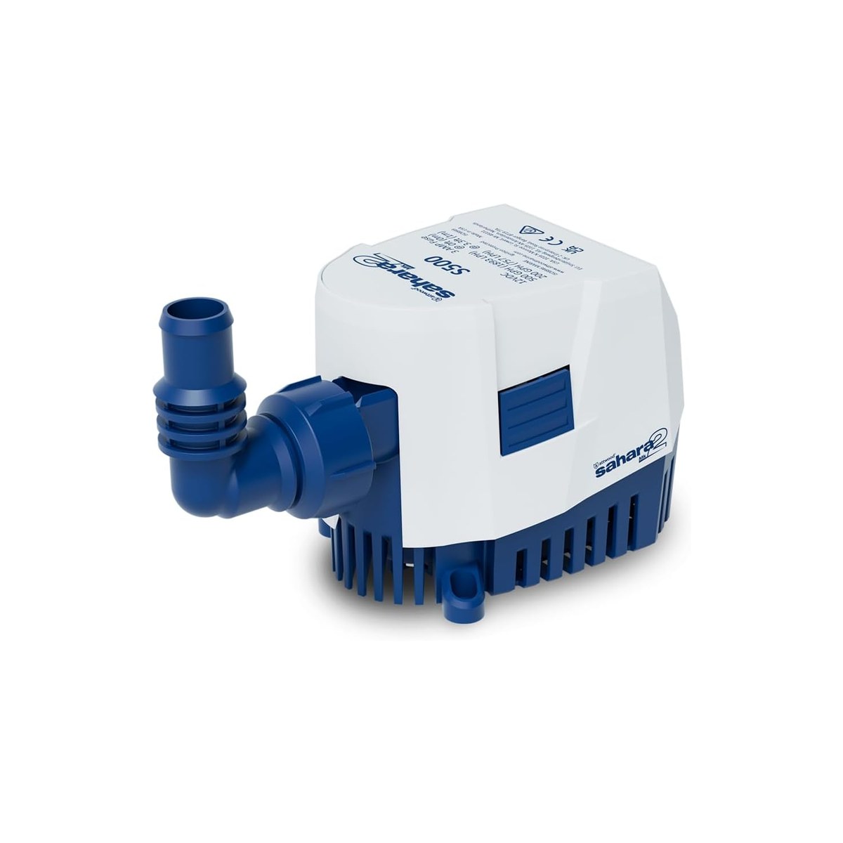 Attwood Sahara MK2 S500 500 GPH Automatic Bilge Pump (the dedicated small-boat 500 GPH for runabouts and bowriders)