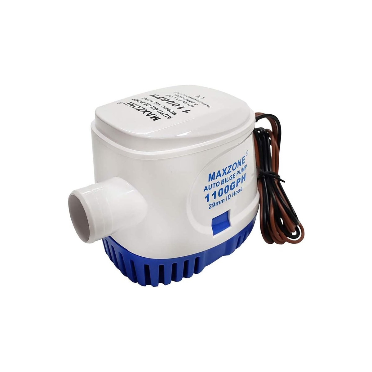 MAXZONE 1100 GPH Automatic Submersible Bilge Pump (Compact Marine Boat Yacht, the volume seller on Amazon)
