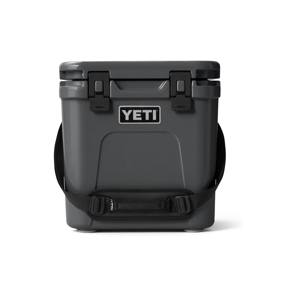 YETI Roadie 24 Hard Cooler, Rotomolded, Tall Design for Wine Bottles, DoubleDuty Shoulder Strap (ASIN B0F1B4FP49)