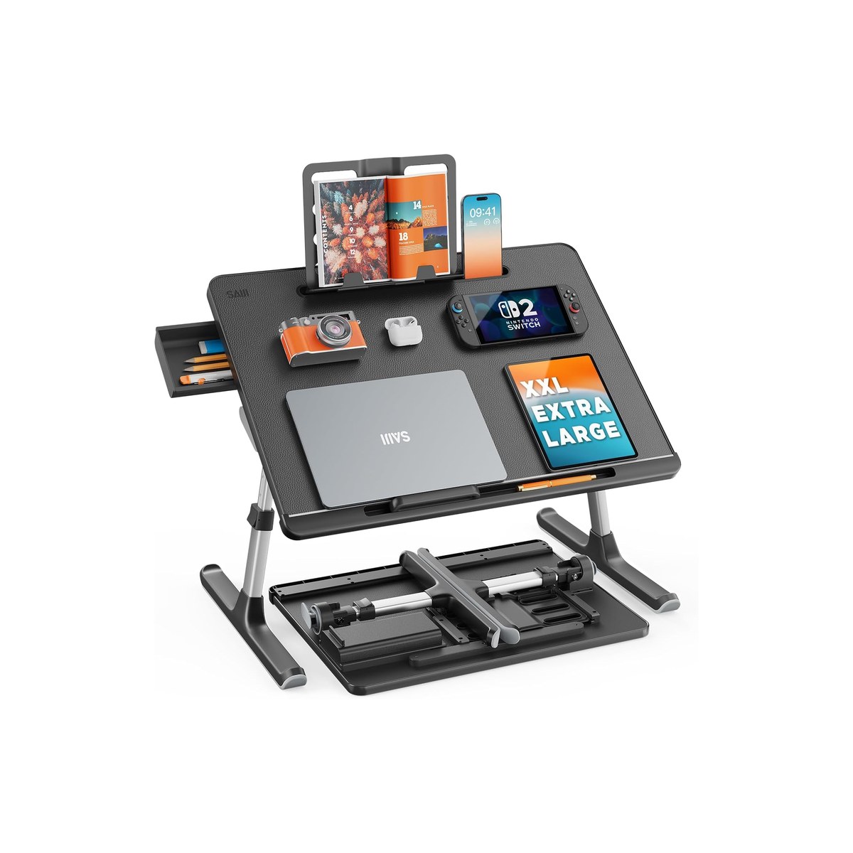 SAIJI X-Large Adjustable Laptop Tray