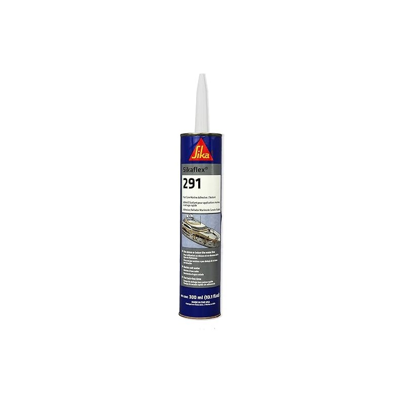 Sikaflex-291 General-Purpose Marine Adhesive Sealant, White, 10.1 fl oz