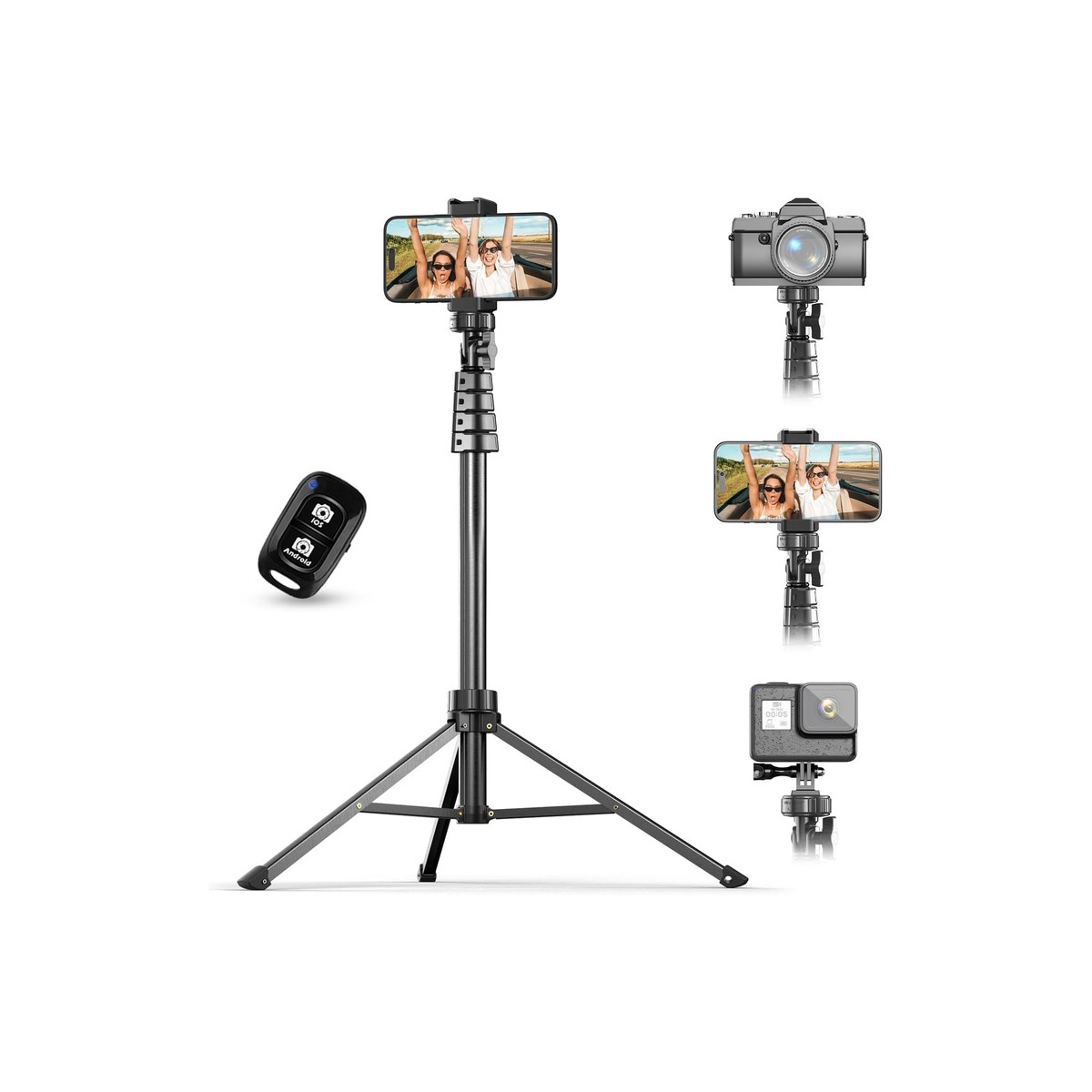 UBeesize 67-inch Phone Tripod & Selfie Stick