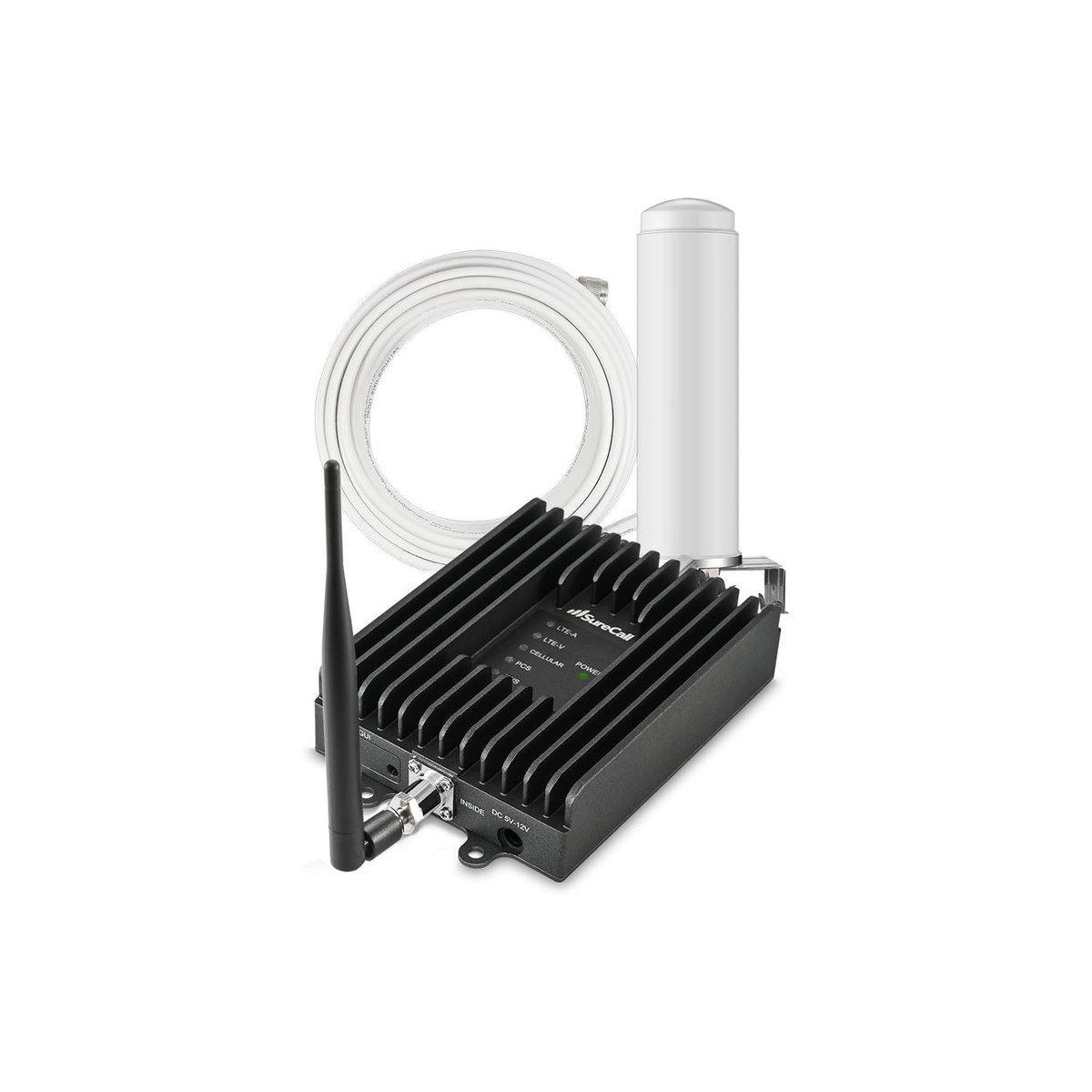 SureCall Fusion2Go 3.0 RV Cell Signal Booster for Motorhome, 5G and 4G LTE, Permanent Omni Antenna, All Carriers, FCC Approved (ASIN B079TKZN1B)
