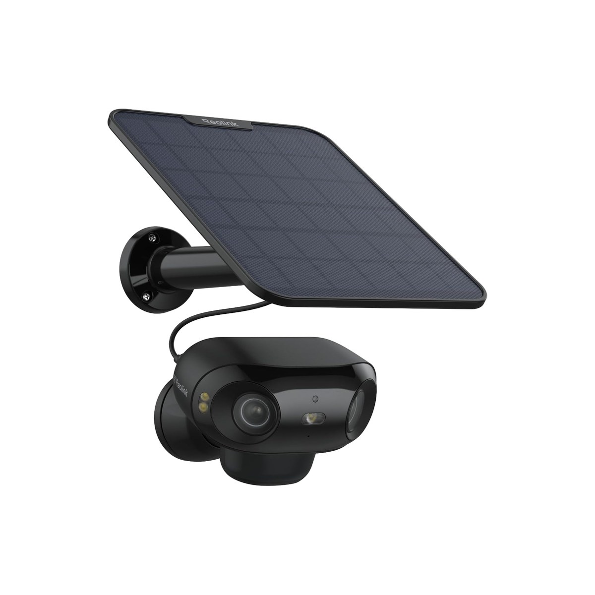 REOLINK Argus 4 Pro, 4K Dual-Lens 180-degree Solar Security Camera, Wireless Outdoor, ColorX Night Vision, No Subscription (needs wifi or a hotspot, ASIN B0D8HY411D)