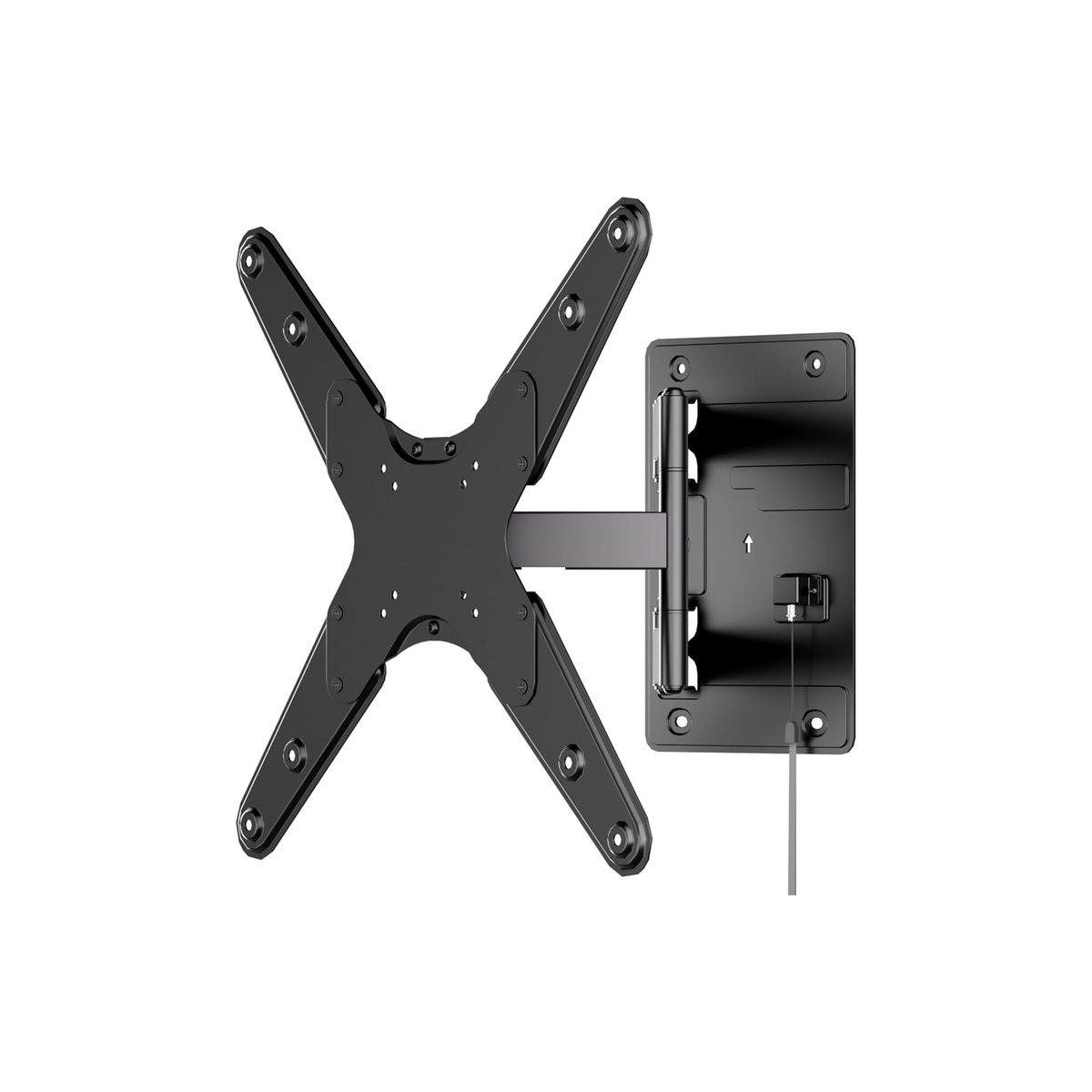 Mount-It! Lockable Full-Motion RV TV Mount for 23-55 inch TVs, Quick-Release Locking Arm, Heavy-Duty VESA 75x75 to 400x400, 77 lbs (ASIN B079VBNJ7F)
