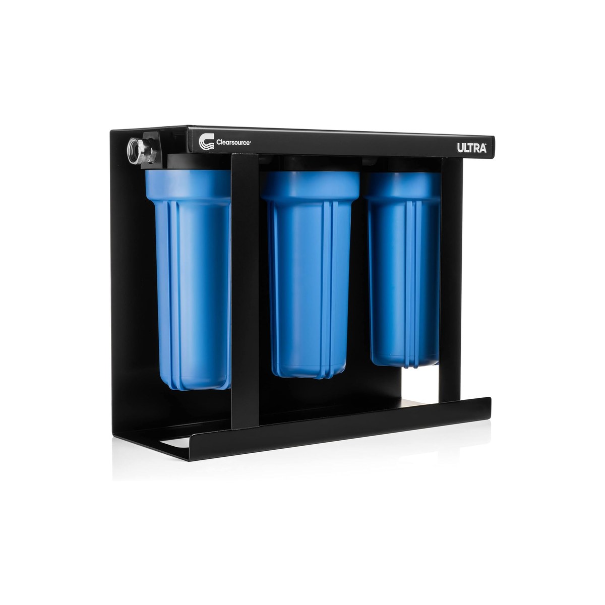 Clearsource Ultra RV Water Filter System, Three-Stage Metal Chassis with VirusGuard, 4.5 GPM Class Flow (ASIN B07SX5RPG6)