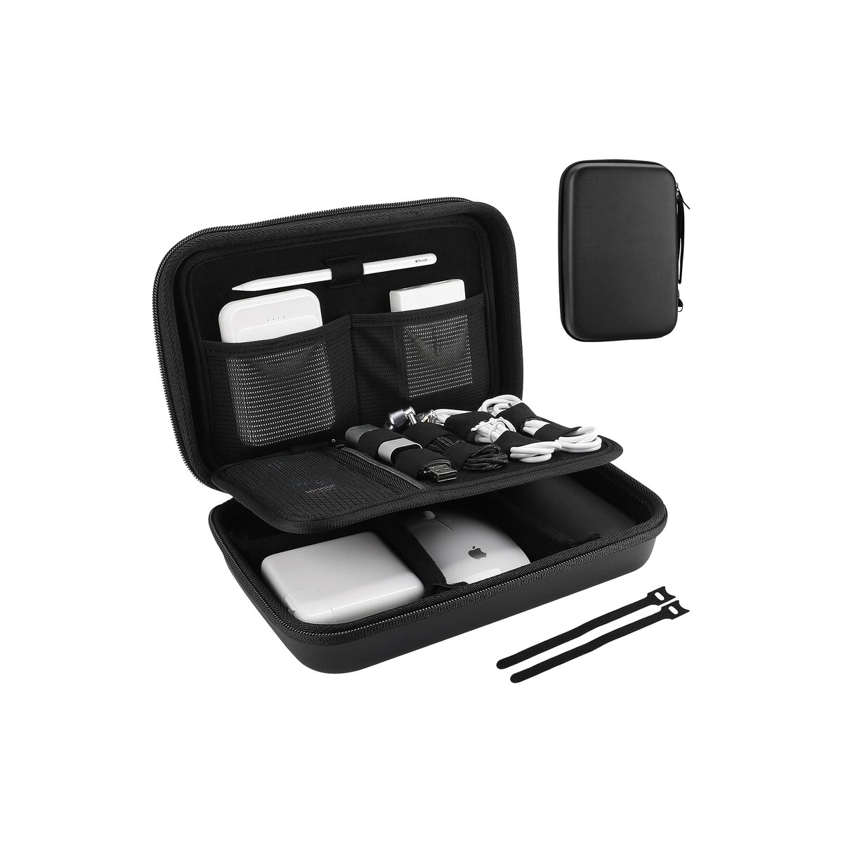 ProCase Hard Travel Electronic Organizer